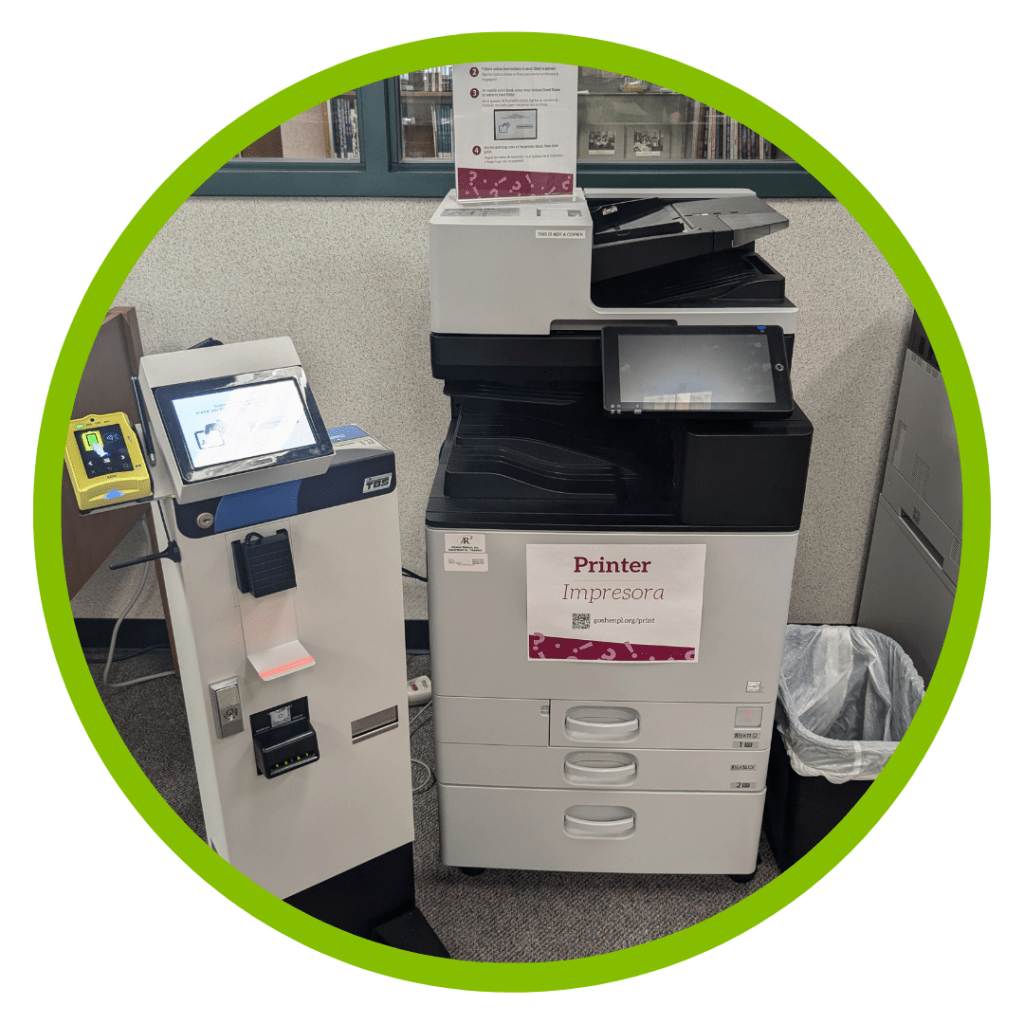 Print, Copy, Scan & Fax - Goshen Public Library