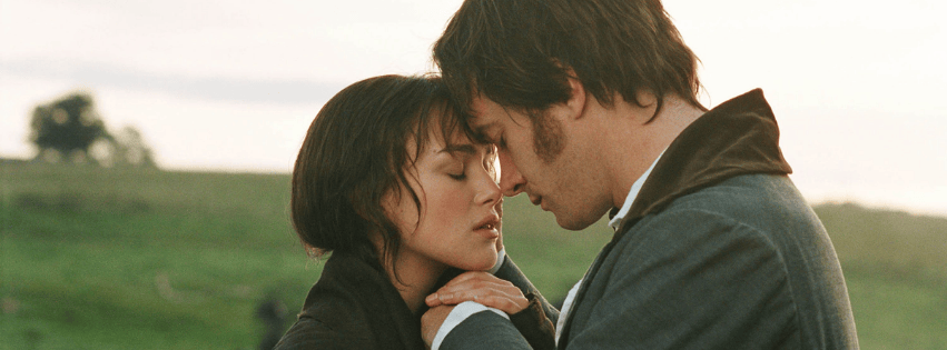 a still from the 2005 film adaptation of "Pride & Prejudice"